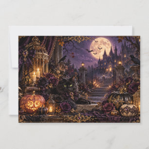 Fantasy Gothic Halloween Party Invitation