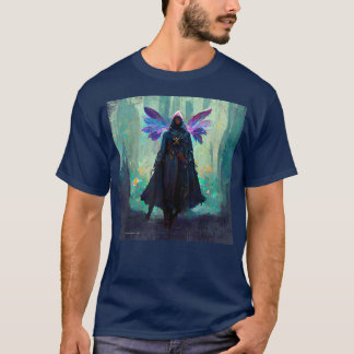 Fantasy Gothic Witch Fea Faery Mage Woods Fairy Ma T-Shirt