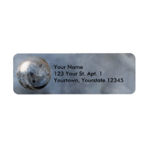 Fantasy Grey Wolf Crystal Ball Magic Animal