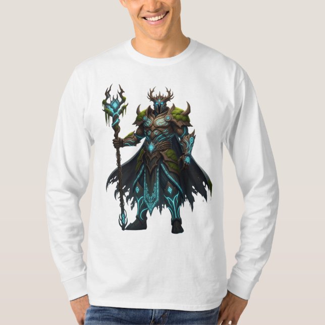 Fantasy Guardian Mystic Wood Armour T-Shirt (Front)