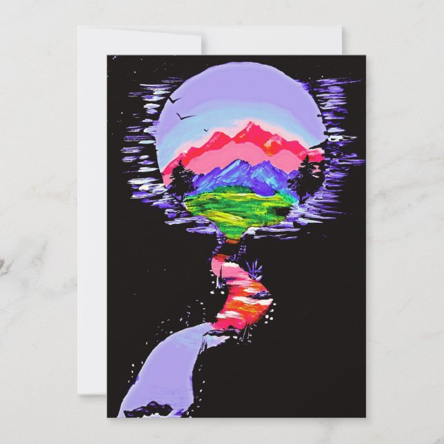 "Fantasy Haven" Holiday Card (Front)