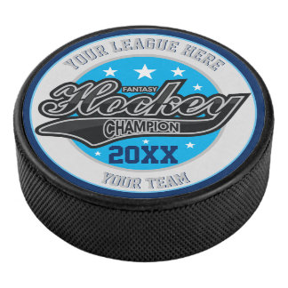 Fantasy Hockey Champion Swash Hockey Puck