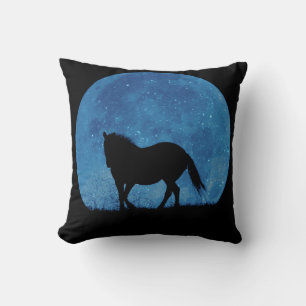 Fantasy Horse and Moon Cushion