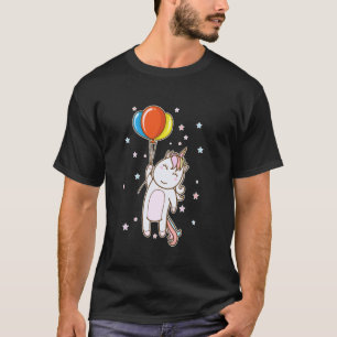 fantasy Horse Unicorn with Balloons T-Shirt