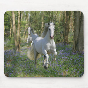 Fantasy Horses: Bluebell Wood Mouse Pad