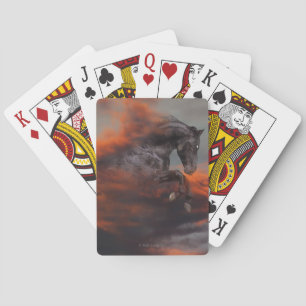 Fantasy Horses: Clouds Playing Cards