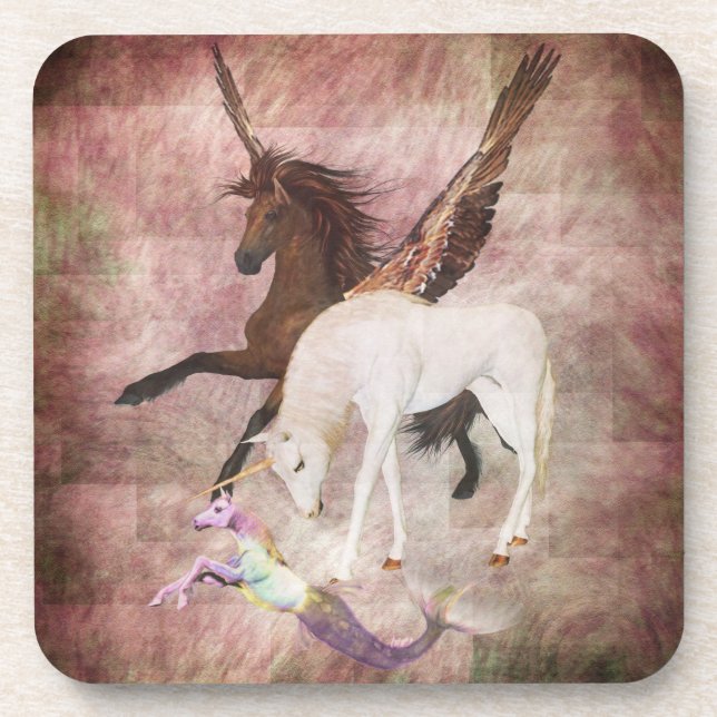 Fantasy Horses Coaster (Front)
