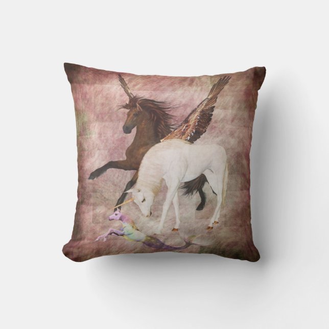 Fantasy Horses Cushion (Front)