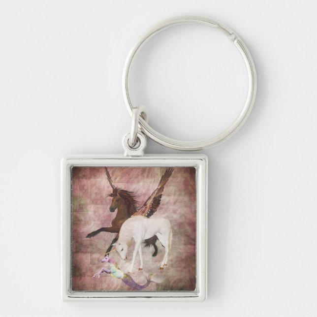 Fantasy Horses Key Ring (Front)