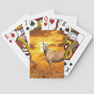 Fantasy Horses: Mountain Playing Cards