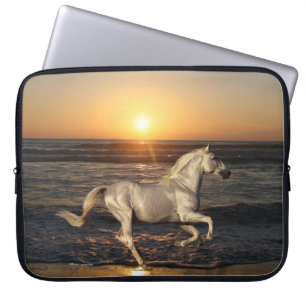 Fantasy Horses: Sunset Laptop Sleeve