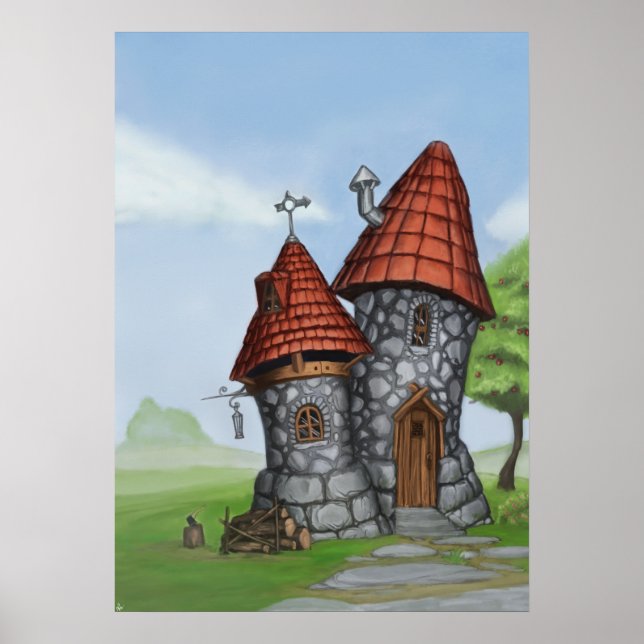 fantasy house poster (Front)