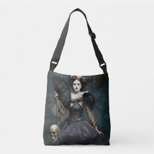 fantasy illustration crossbody bag