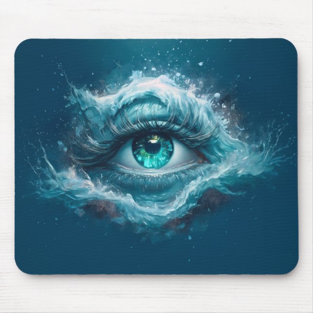 Fantasy Image - Old Blue Eyes Mouse Pad (Front)