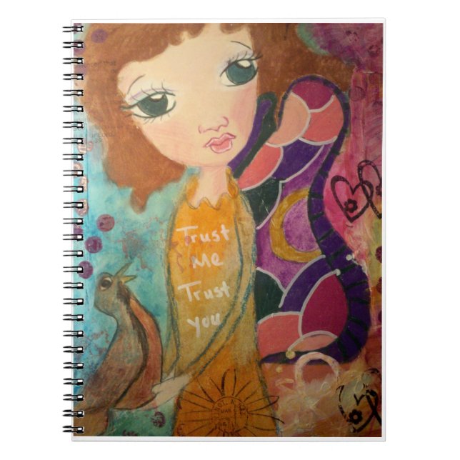 Fantasy image Trust fairy notebook (Front)