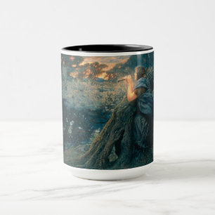 Fantasy in Twilight (by Edward Robert Hughes) Mug