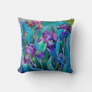 Fantasy Irises Cushion