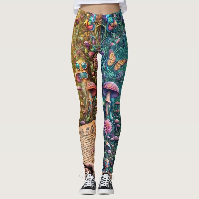 Fantasy Journal Dreamscape Leggings (Front)