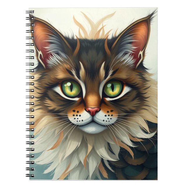 Fantasy Kitten Notebook (Front)