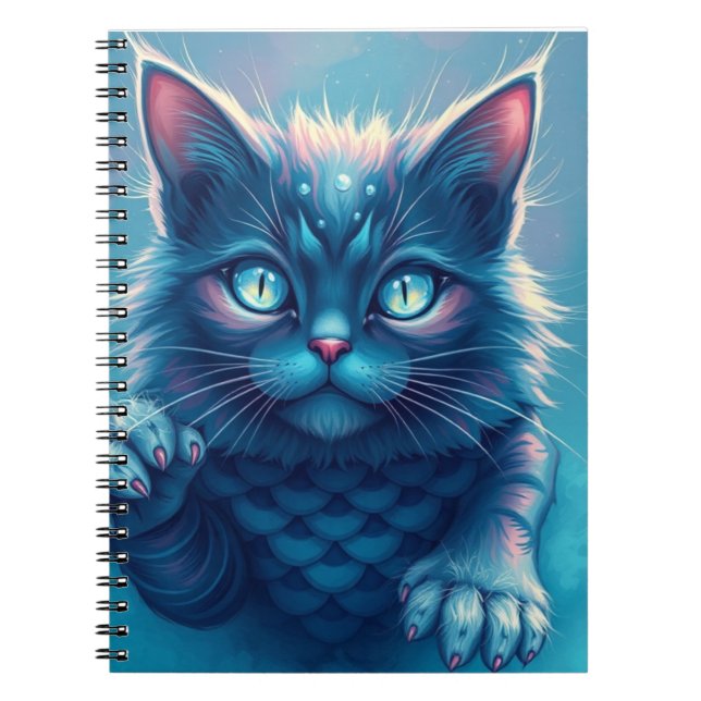 Fantasy Kitten Notebook (Front)