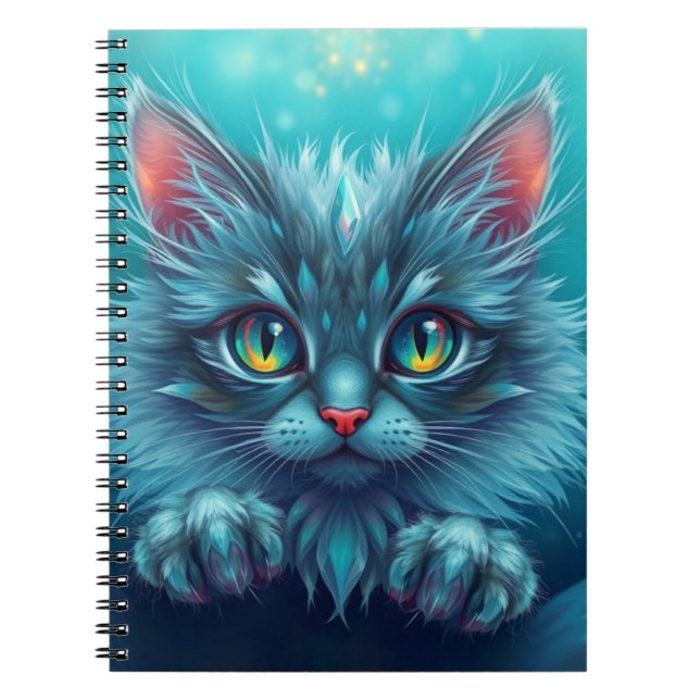 Fantasy Kitten Notebook (Front)