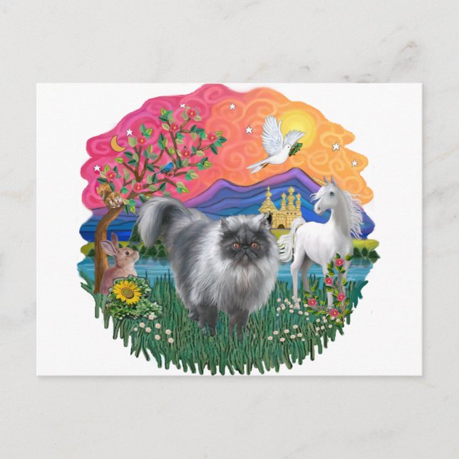 Fantasy Land (ff) - Persian (black smoke) Postcard (Front)