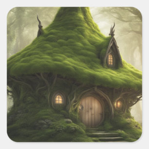 Fantasy Lands  Square Sticker