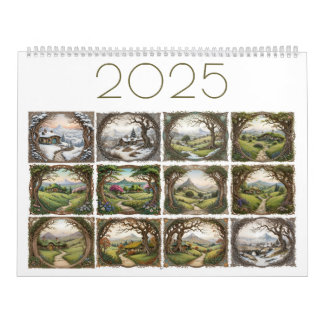 Fantasy Landscape 2025 Calendar