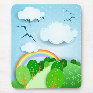 Fantasy landscape, mousepad