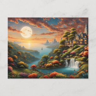 Fantasy Landscape Postcard