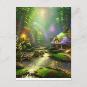 Fantasy Landscape Postcard
