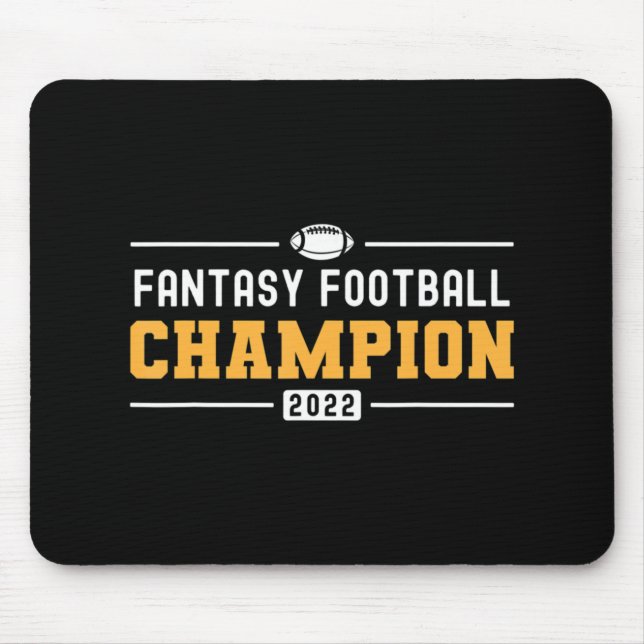 Fantasy League Champ 2022 Winner Fantasy Football  Mouse Pad (Front)