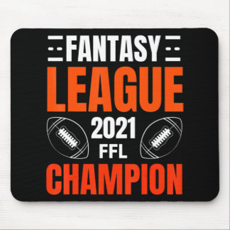 Fantasy League Champion Football 2021 Winner vinta Mouse Pad