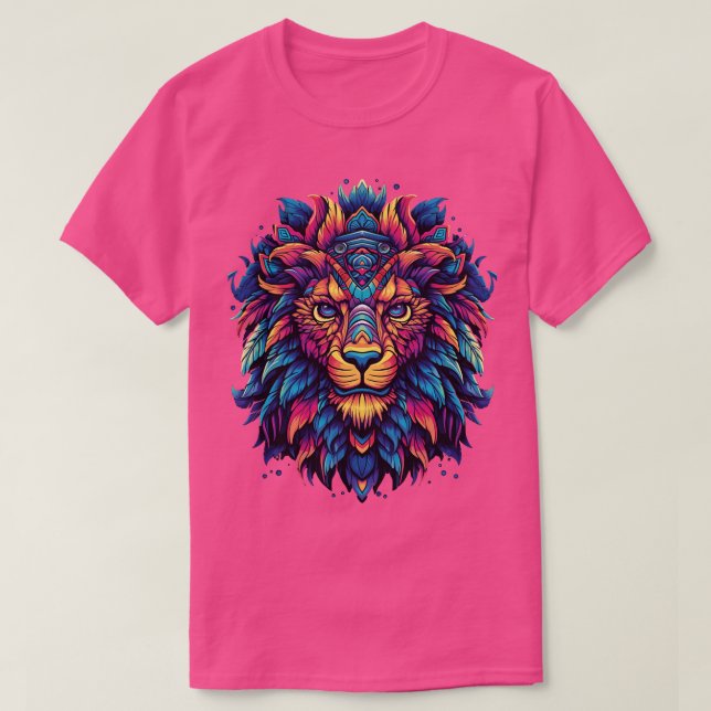 Fantasy Lion 3 T-Shirt (Design Front)