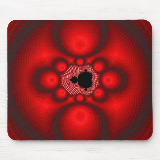 Fantasy Mandelbrot Fractal Image Mouse Pad (Front)