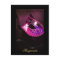 Fantasy Masquerade Mask Pink Fine Art Postcard