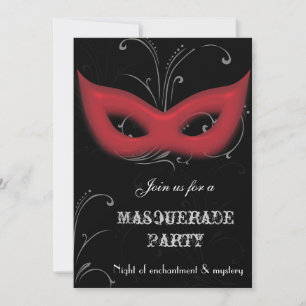 Fantasy Masquerade party Invitation