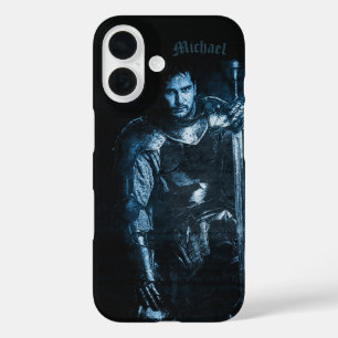 Fantasy Mediaeval Warrior In Armour Illustration iPhone 16 Case