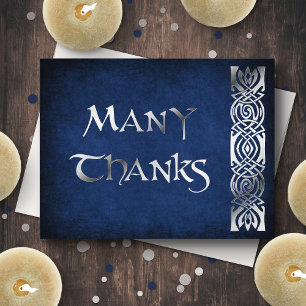 Fantasy Mediaeval Wedding Thank You Card