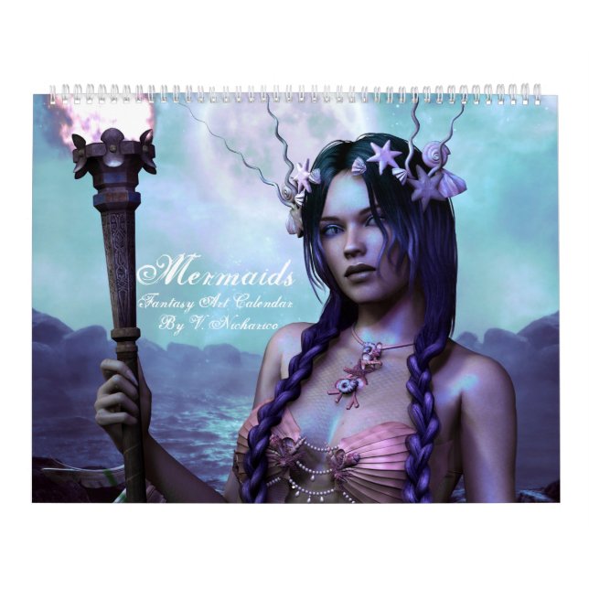 Fantasy Mermaid Calendar (Cover)