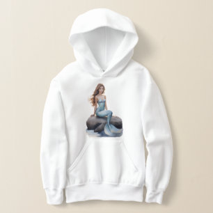 Fantasy Mermaid Girl's Hoodie