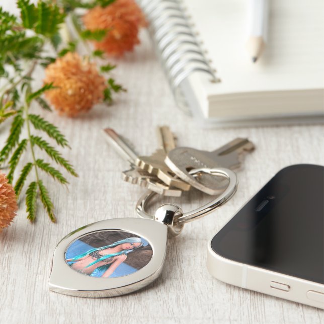 Fantasy Mermaid Key Ring (Side)