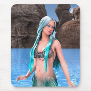 Fantasy Mermaid Mouse Pad