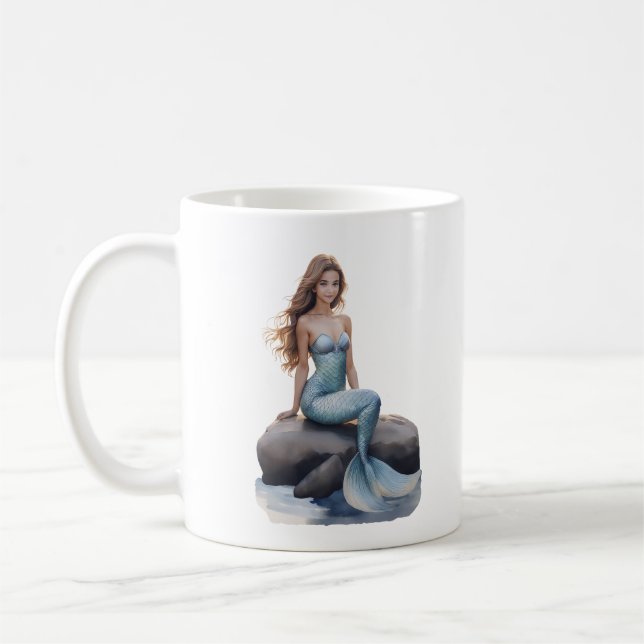 Fantasy Mermaid Mug (Left)