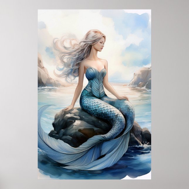 Fantasy Mermaid Poster (Front)