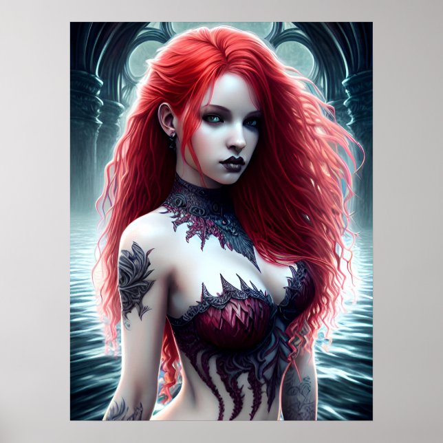 Fantasy Mermaid Poster (Front)