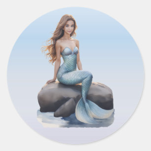 Fantasy Mermaid Stickers