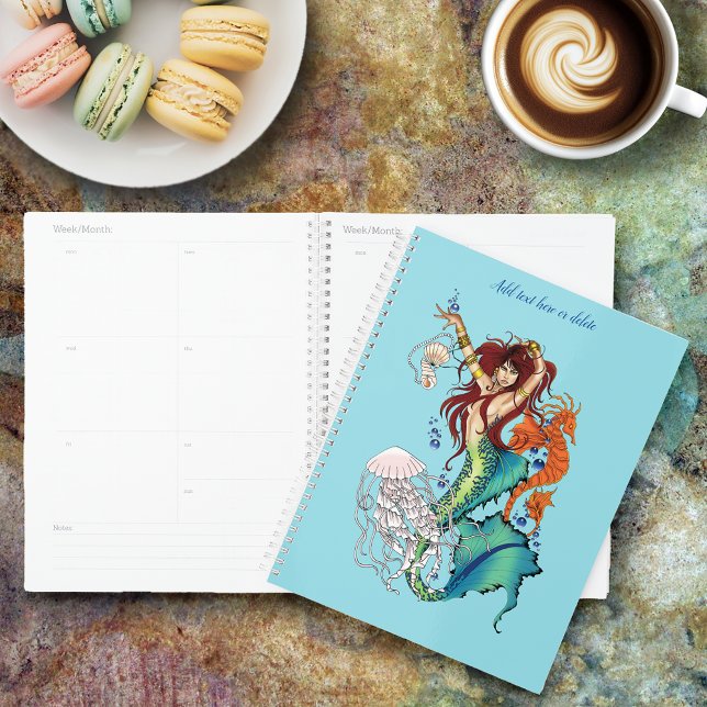 Fantasy Mermaid Teal Tail Planner (Creator Uploaded)