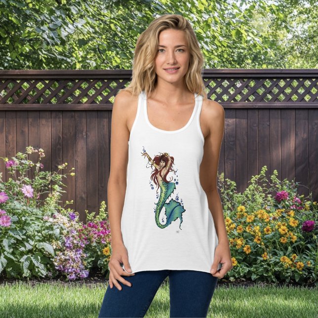 Fantasy Mermaid Teal Tail Singlet (Creator Uploaded)