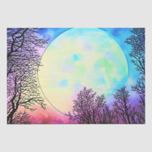 Fantasy Moon Decoupage Tissue Paper